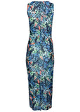 Sleeveless Mesh Maxi Dress Parisian Monarch