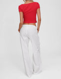 CRESSY PANT WHITE