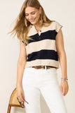 Zoella Sleeveless Collared Sweater