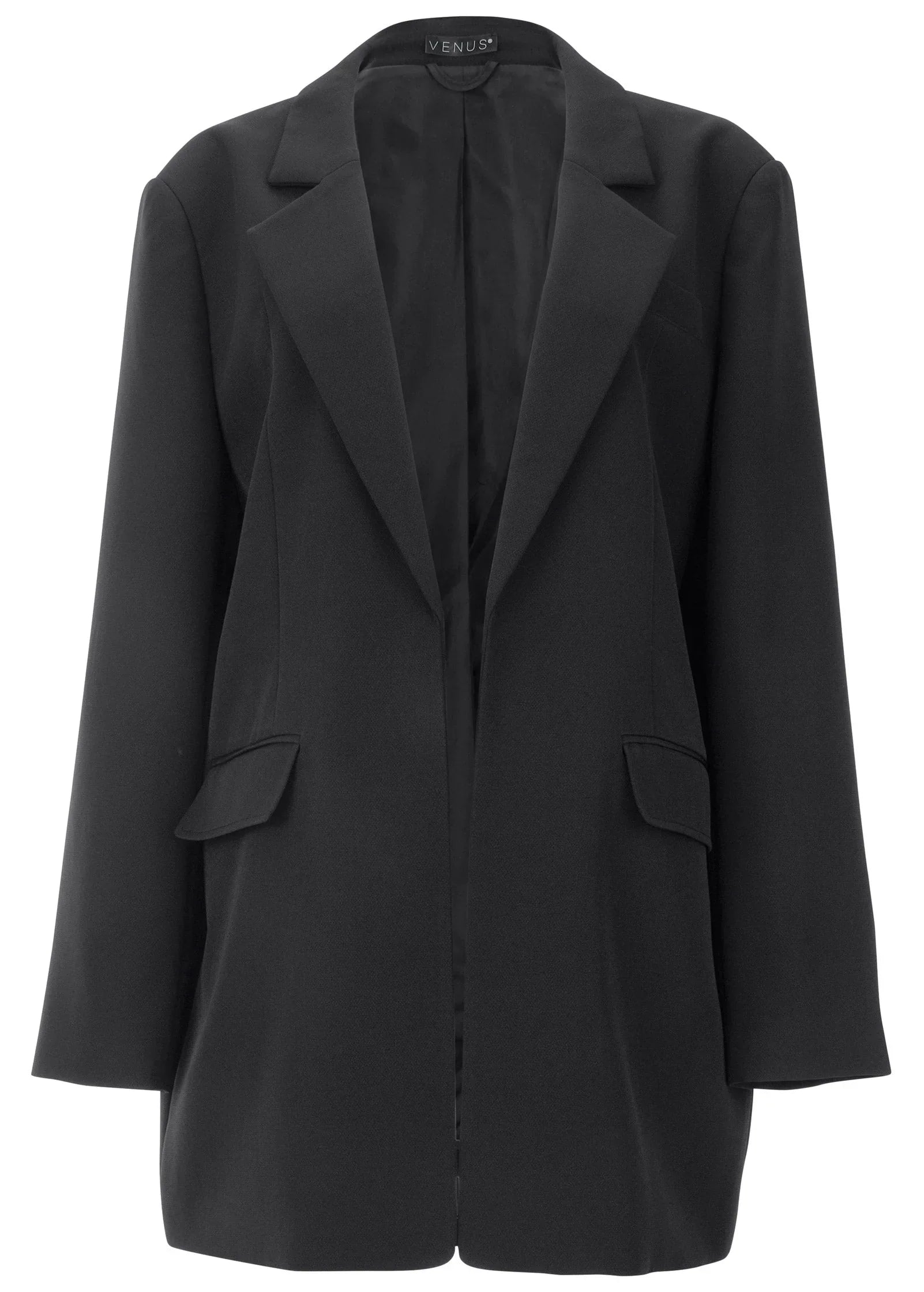 Oversized Blazer Jet Black
