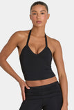 ButterCloud Crop Tank Top in Black