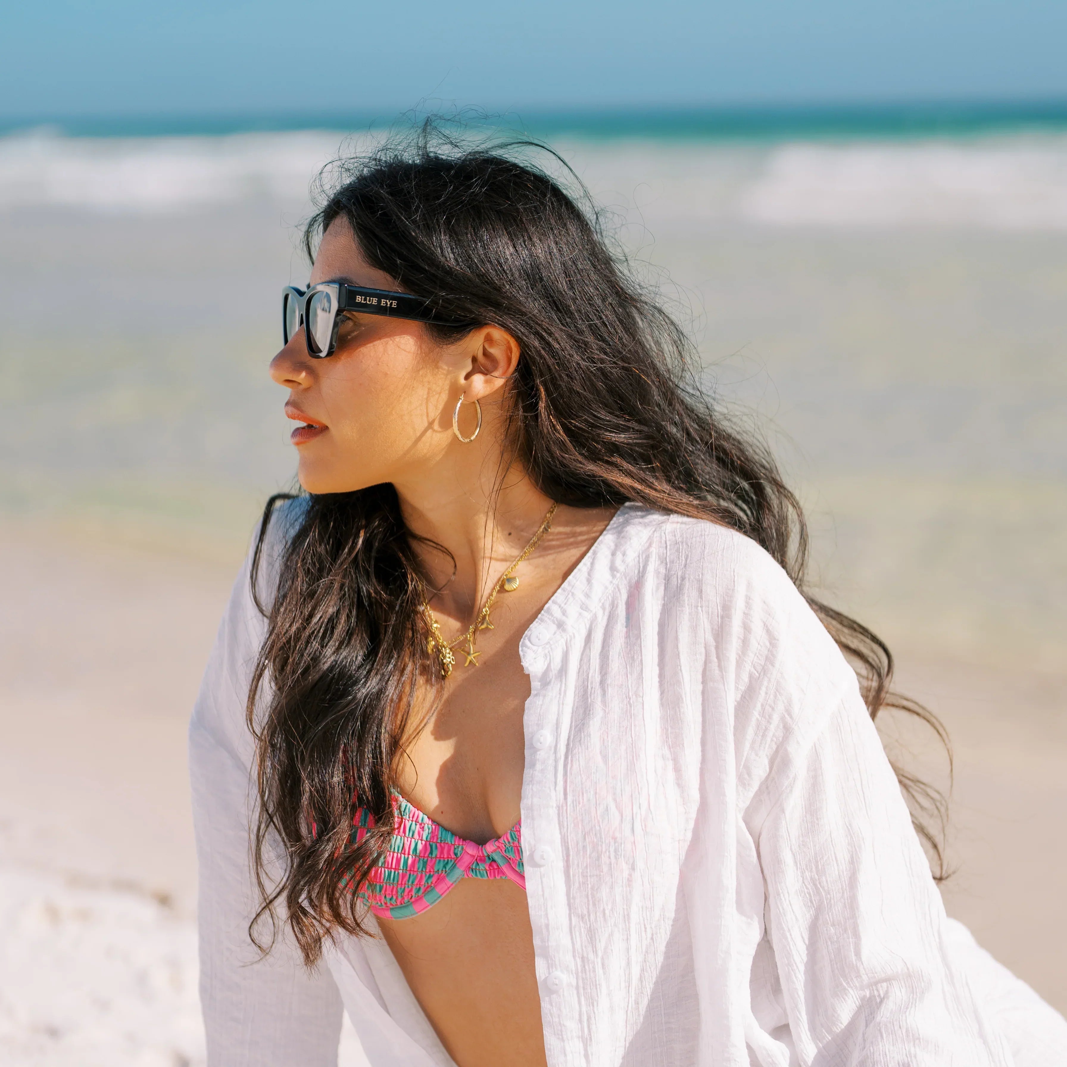 Vivian Midnight Black Sunglasses