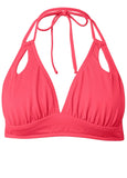Peek A Boo Halter Top Sunset Pink