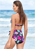 Leila High Waist Bottom Neon Tropical