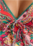 Sicily Halter Tankini Top Indian Parade