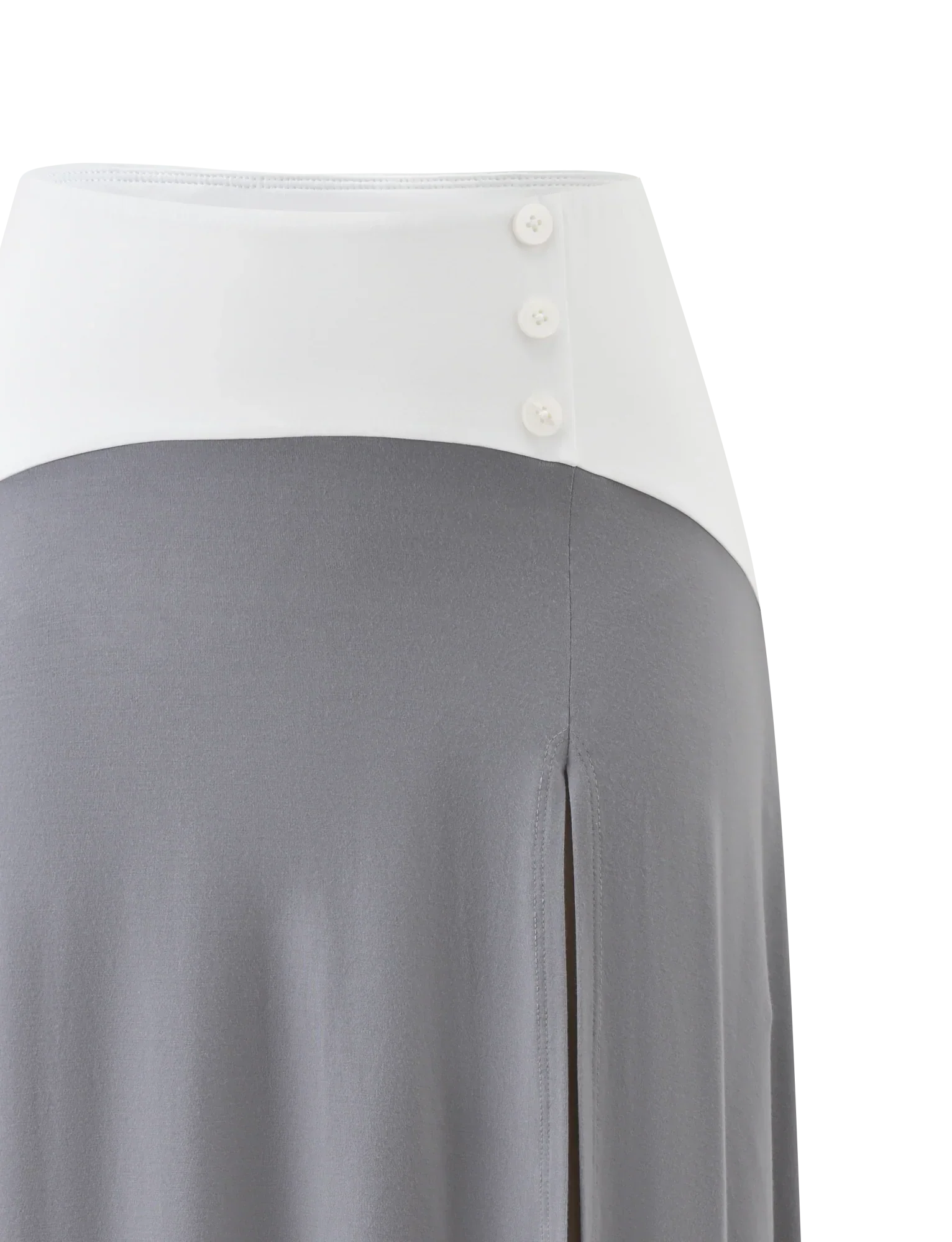 ALYSSA HI LO SKIRT GREY