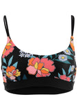 Scoop Neck Sport Top Floral Delight