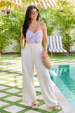 Summer Love Purple Retro Floral One Piece Swimsuit SALE