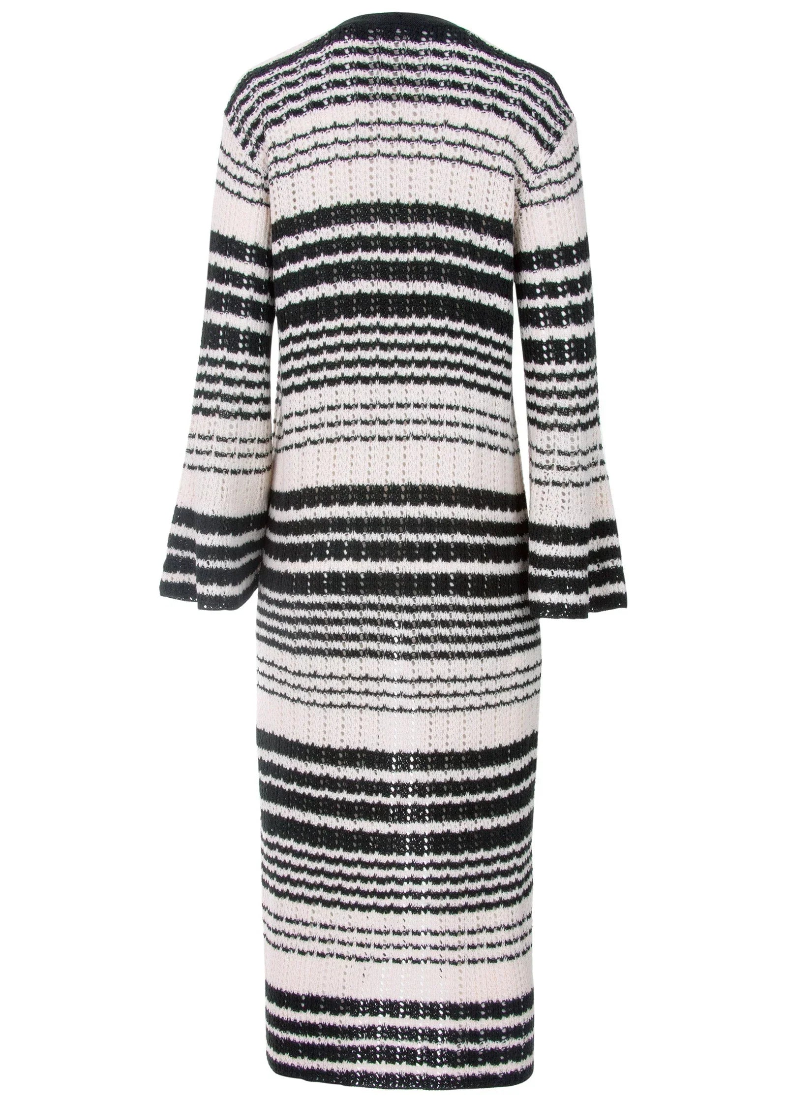 Stripe Duster White Multi