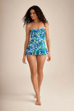 Summer Skirted One Piece Imperial Paisley