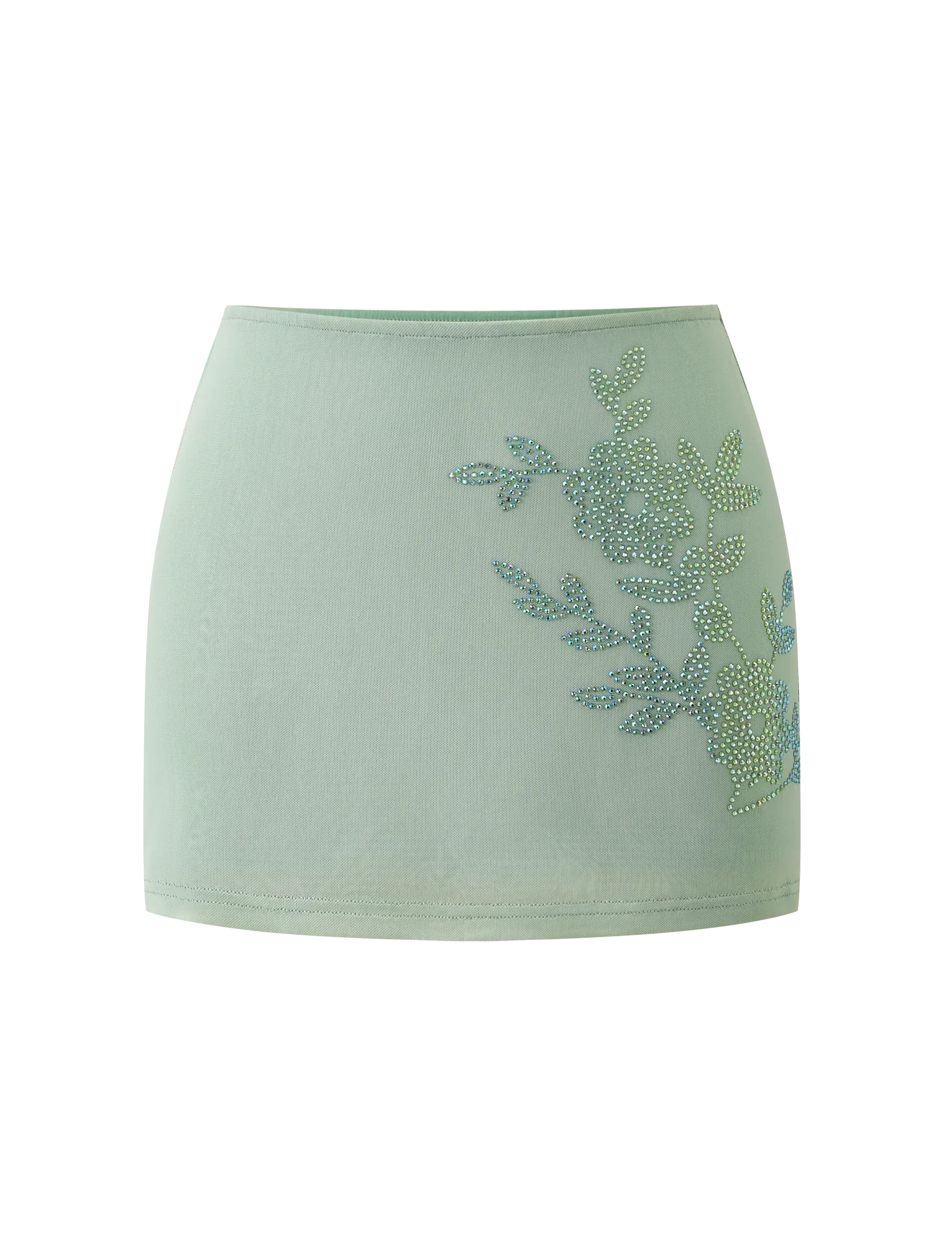 OCTAVIA MINI SKIRT PISTACHIO