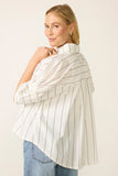 Seaside Cotton Stripe Shirt
