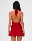 PARRIS DRESS RED