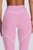 Soft Active Mid Rise Leggings in Dusty Pink