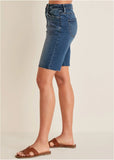 Brooke Denim Bermuda Shorts Medium Wash