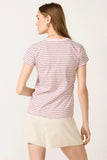 The Slub Stripe Tee