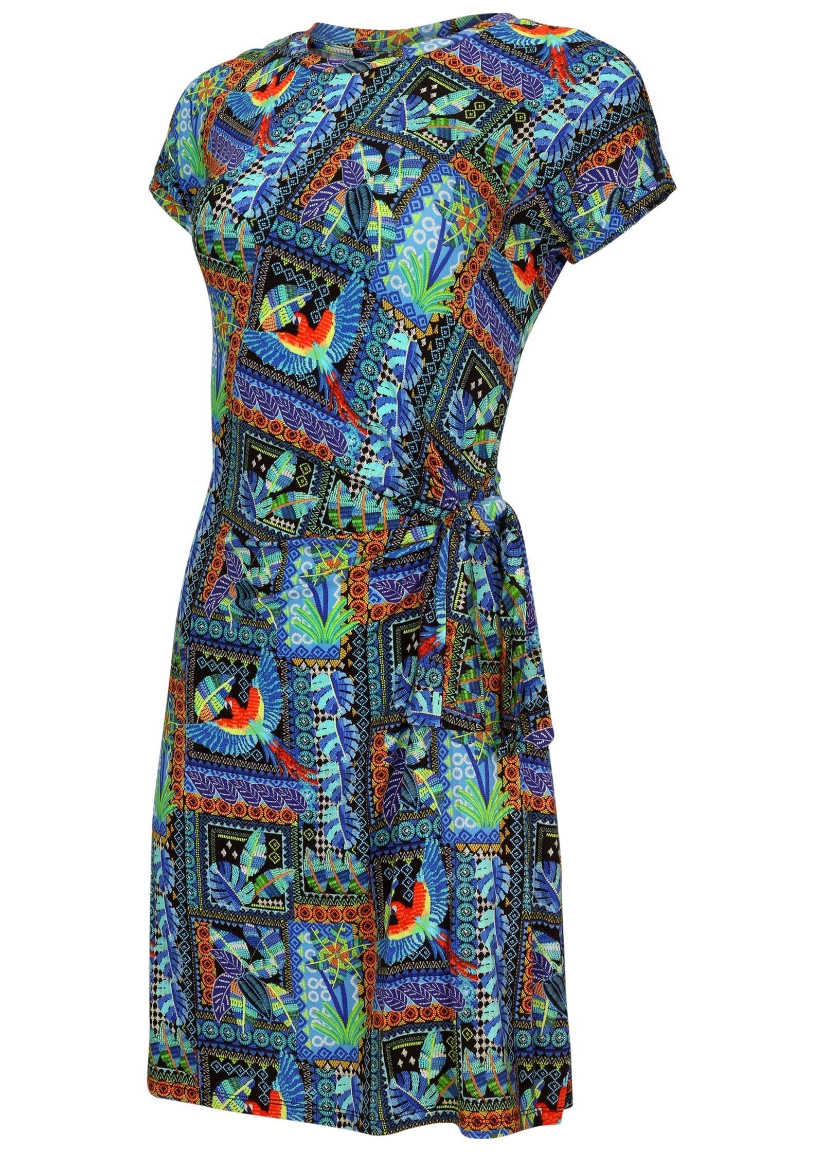 Tie Front T Shirt Dress Market Menagerie