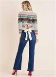 Fair Isle Sweater Red Green Multi