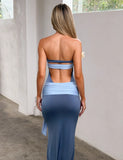 TOVE MAXI DRESS BLUE