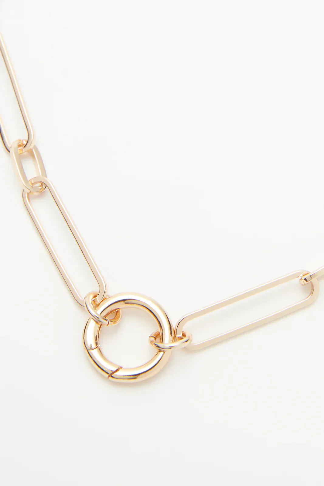 Paperclip Charm Necklace