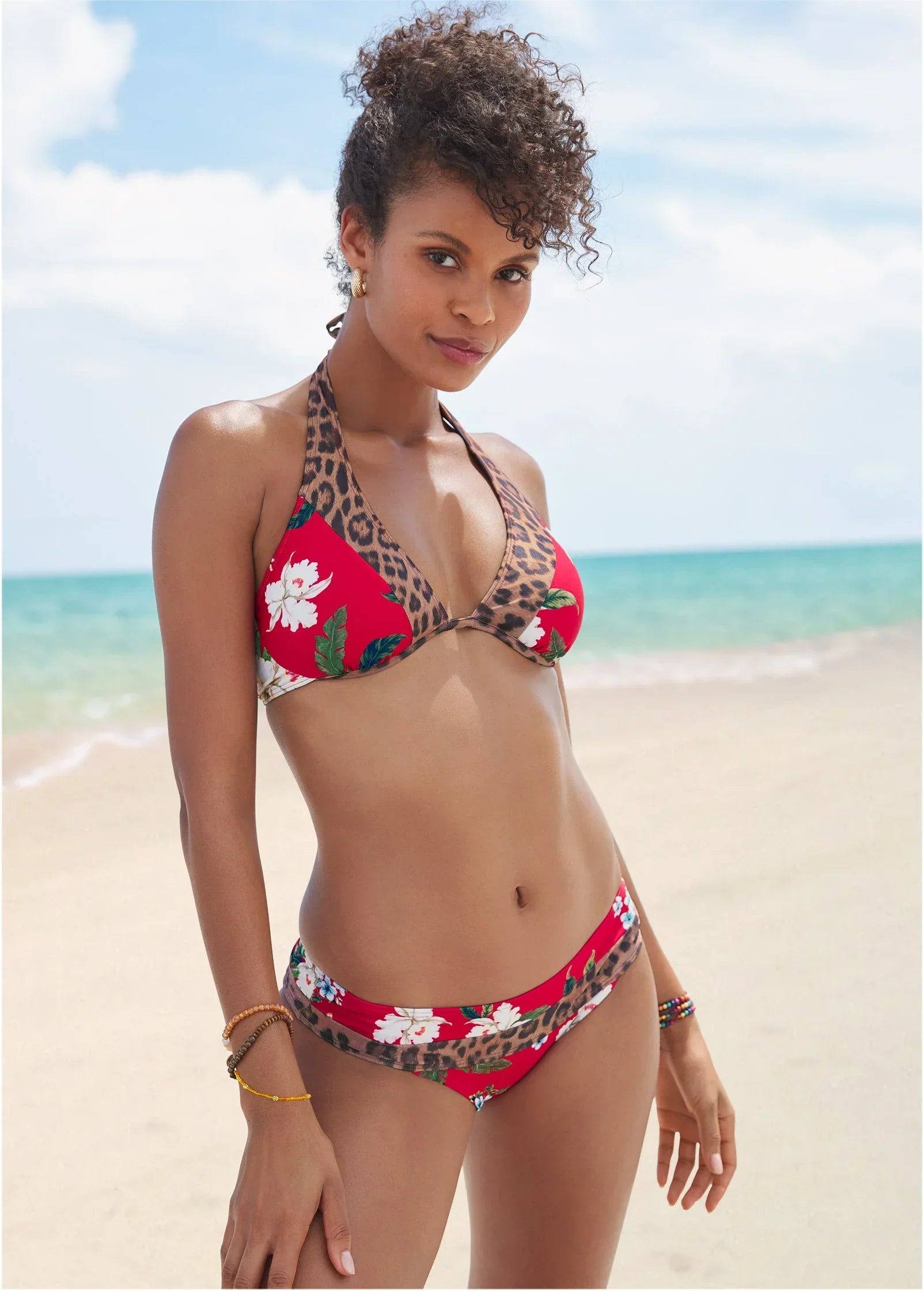 Low Rise Cheeky Bottom Tula Floral