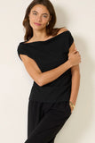 Off The Shoulder Ruched Top
