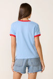 Mahjong Champions Ringer Tee