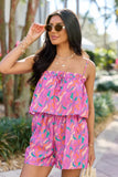 Summer Fling Multi Printed Romper