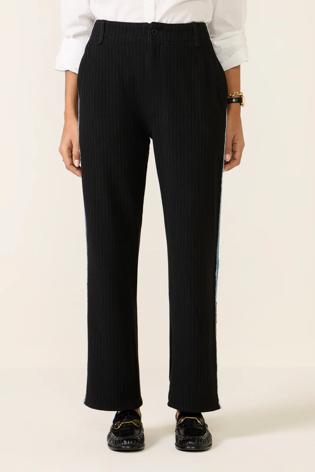 Tomboy Tuxedo Wide Leg Jean