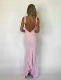 KYLAH DRESS PINK BABY PINK
