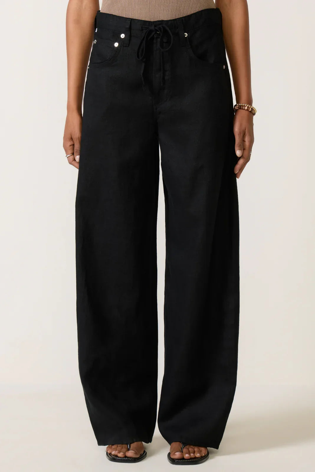 Brynn Wide Leg Drawstring Pant