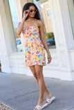 Undeniable Growth Multi Icon Print Mini Dress
