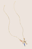 Alli Semi Charm Necklace