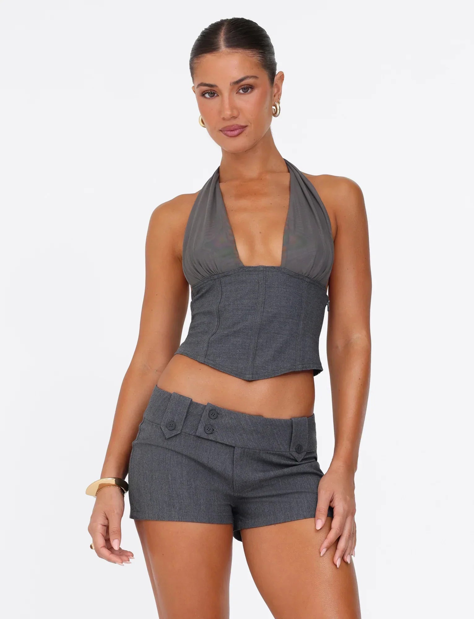 KITTIE SHORT GREY