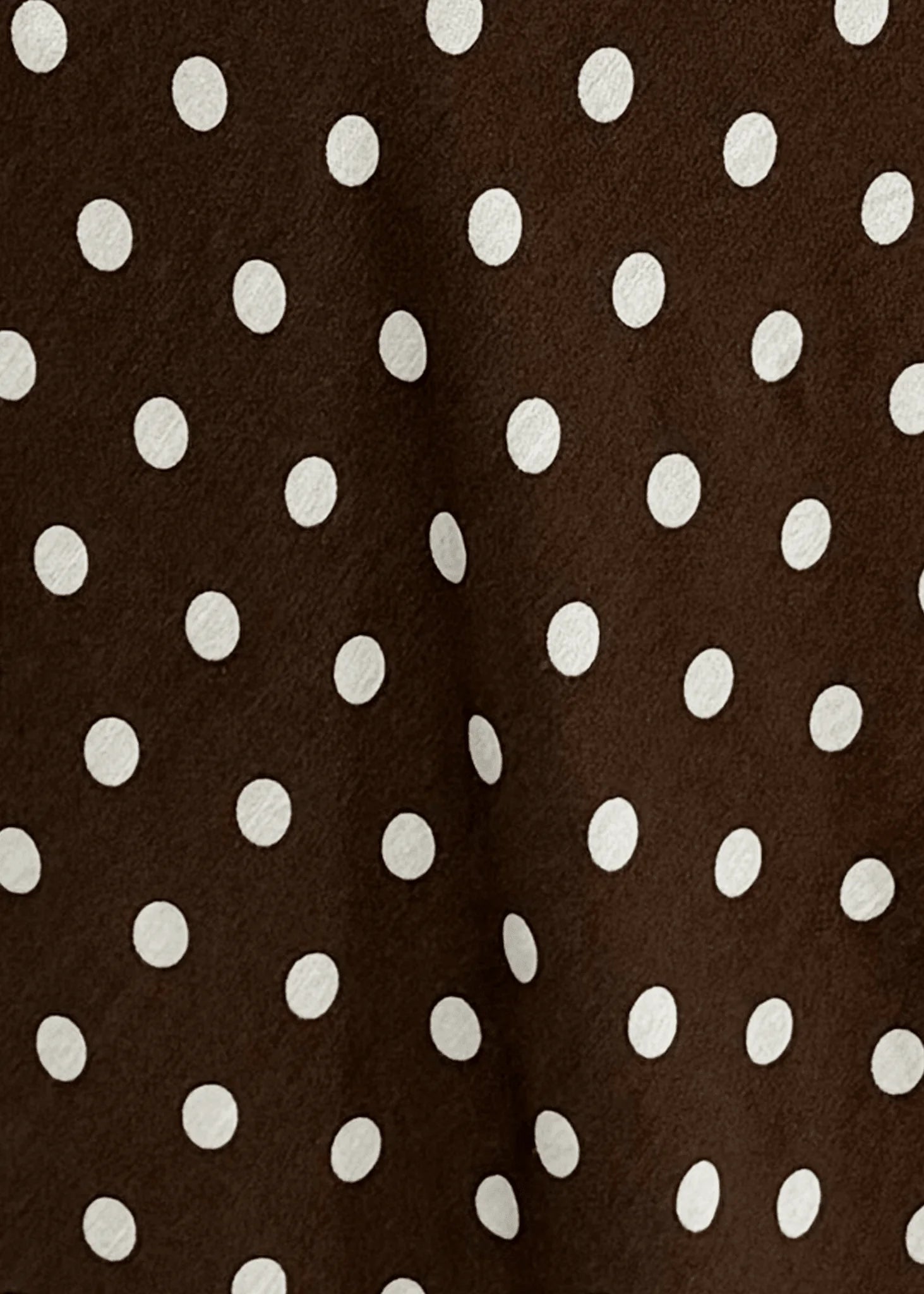 Good Intentions Cut Out Back Polka Dot Maxi Dress Brown