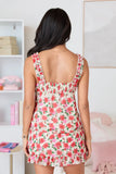 McKenna Red Roses Skort Set SALE