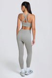 Super Sculpt Seamless High Waist Leggings in Grey Marl