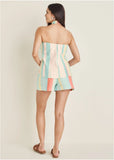 Stripe Halter Top Boardwalk Stripe