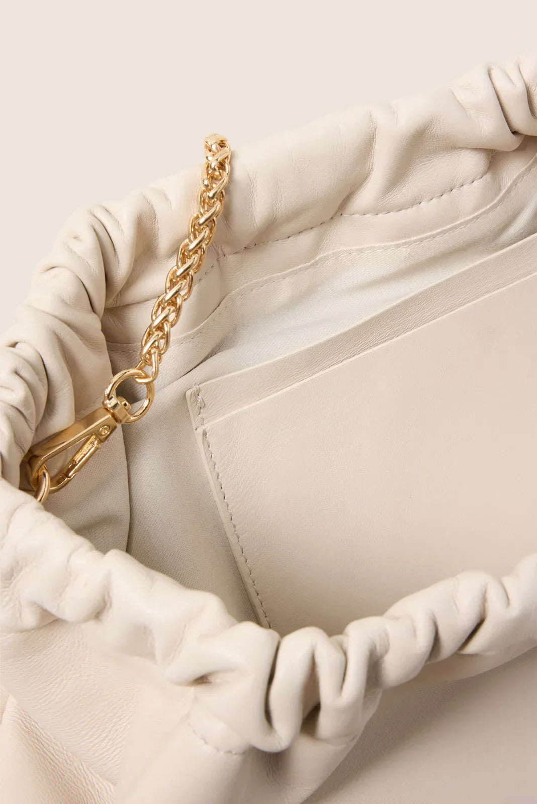 Whitney Leather Clutch