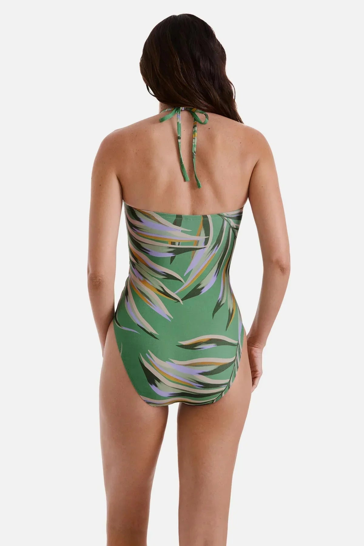 Luma One Piece Coastal Leaves