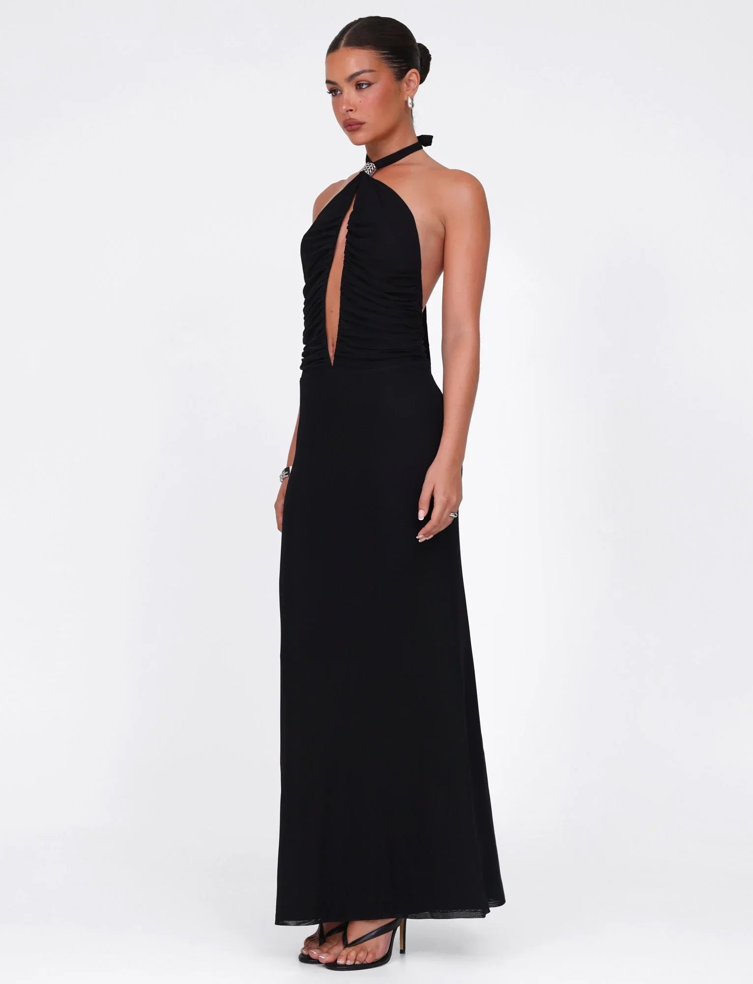 ZARA MAXI DRESS BLACK