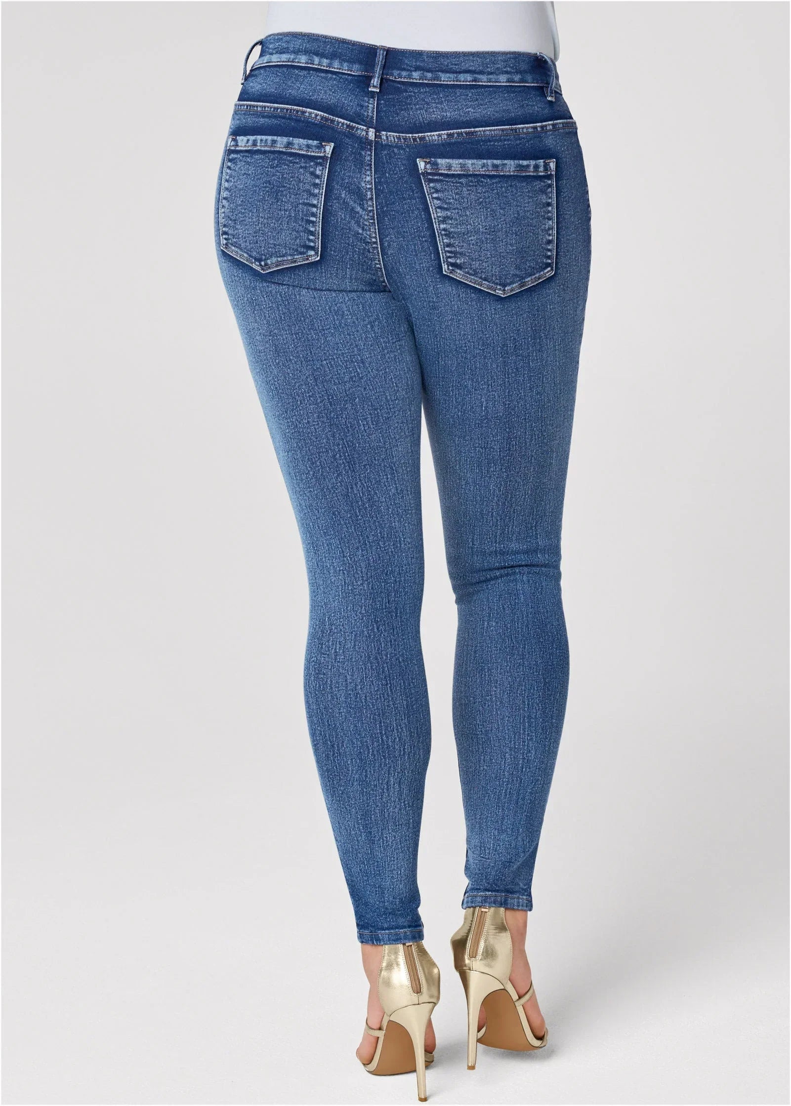 Heidi Skinny Jeans Medium Wash
