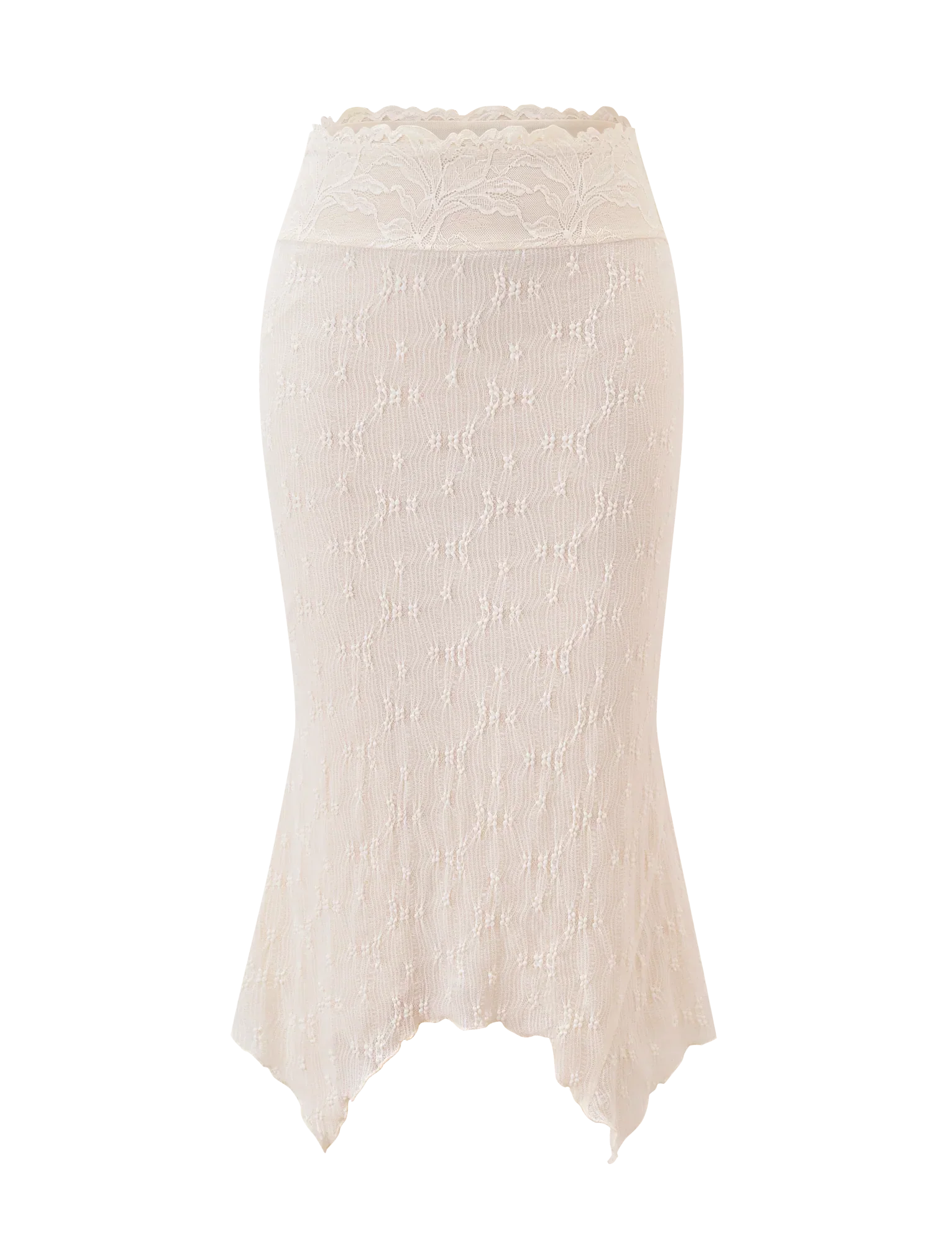 KATERINA MIDI SKIRT CREAM