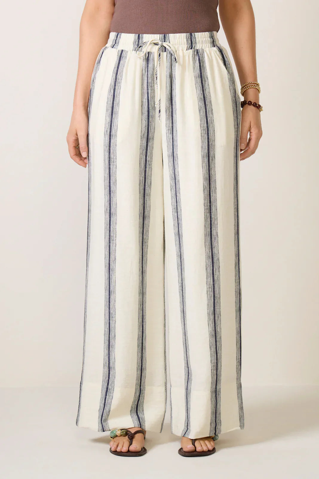 Drew Stripe Wide Leg Pant