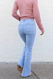 My Favorite Light Wash Bootcut Jeans