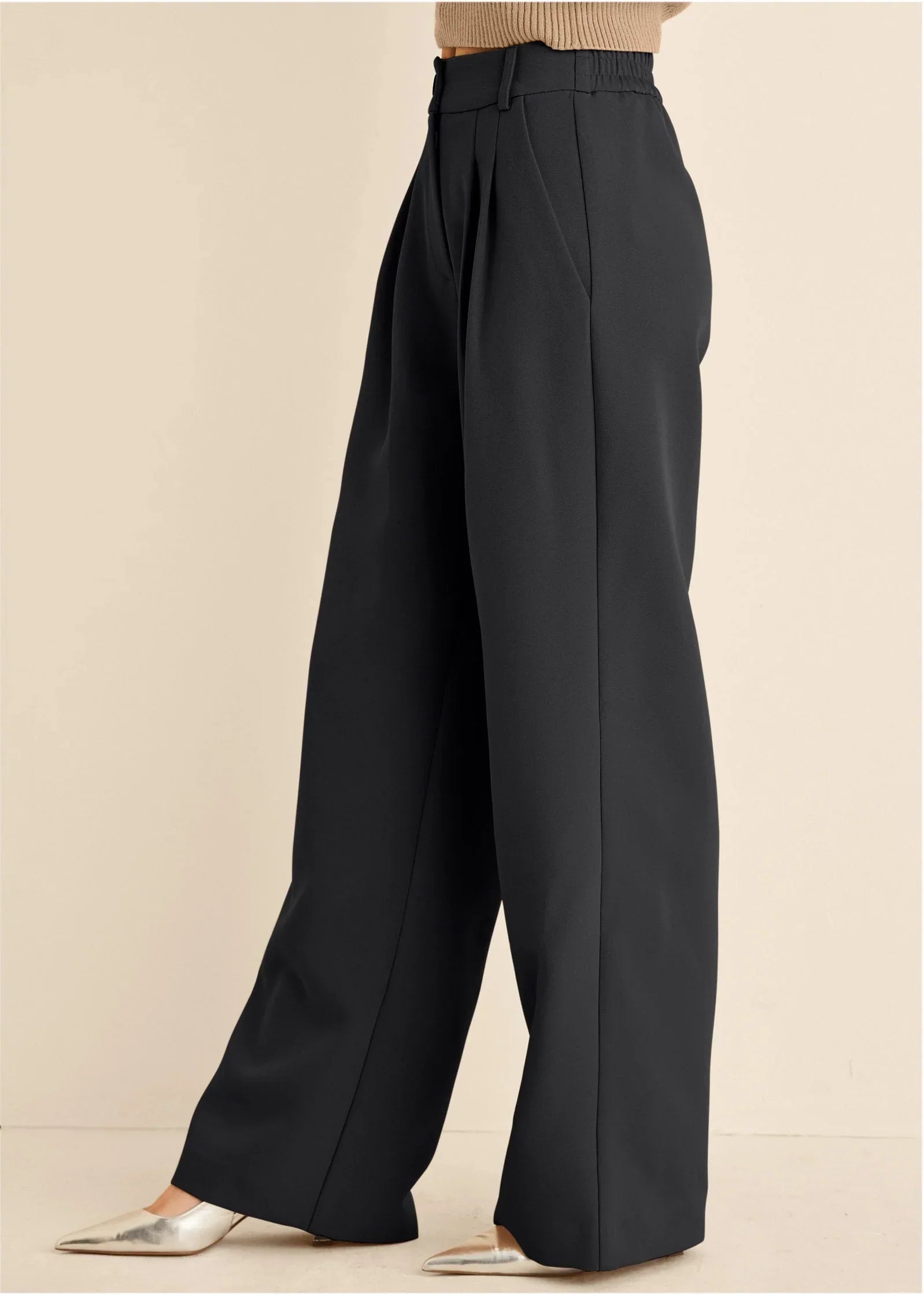 Trouser Pants Jet Black