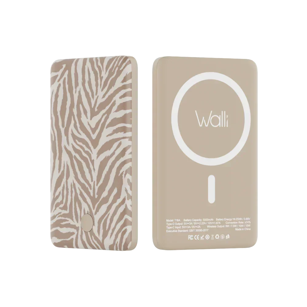 Walli Cases Safari Stripes Power Boost Portable Charger