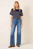 Katie Short Sleeve Raglan Cashmere Tee