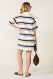 Sabine Striped Polo Dress