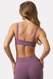 Soft Active Seam Detail Sports Bra in Dusk
